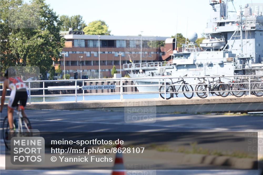 17.08.2025 - KN Förde Triathlon 2025 Yannick Fuchs http://msf.ph/oto/8628107 17.08.2025 14:55:59 Radfahren 5, 8, 9, 10, 7, 16 meine-sportfotos.de