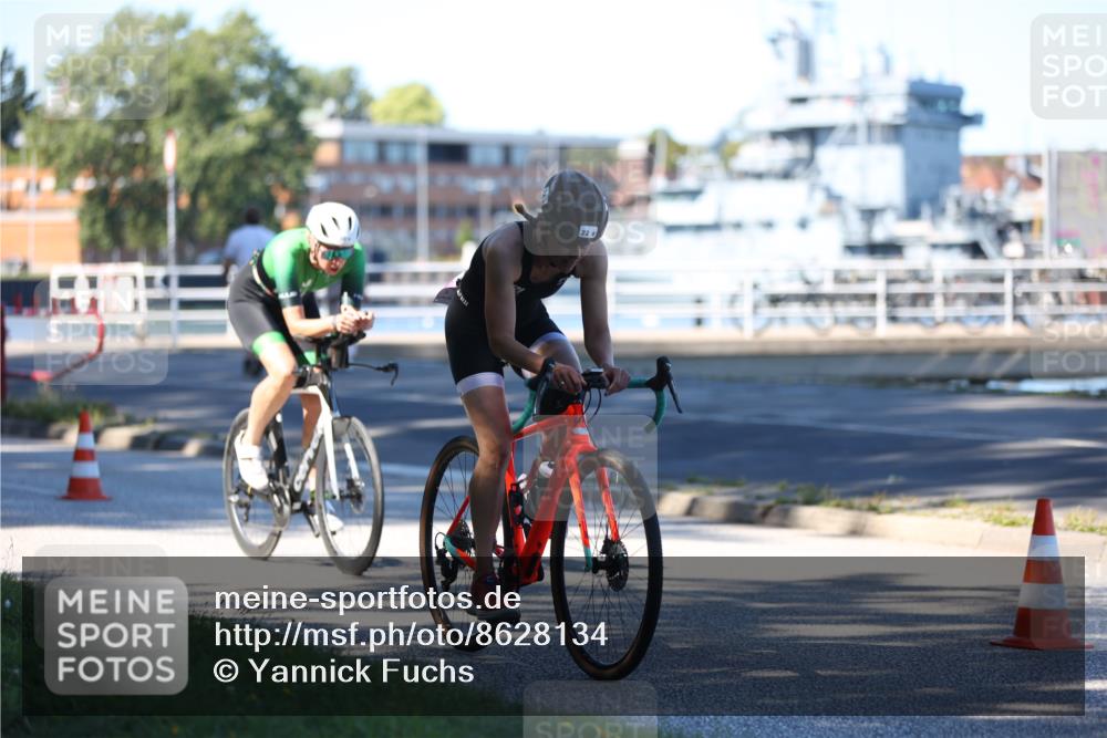 17.08.2025 - KN Förde Triathlon 2025 Yannick Fuchs http://msf.ph/oto/8628134 17.08.2025 15:03:37 Radfahren 22, 25, 30, 36 meine-sportfotos.de