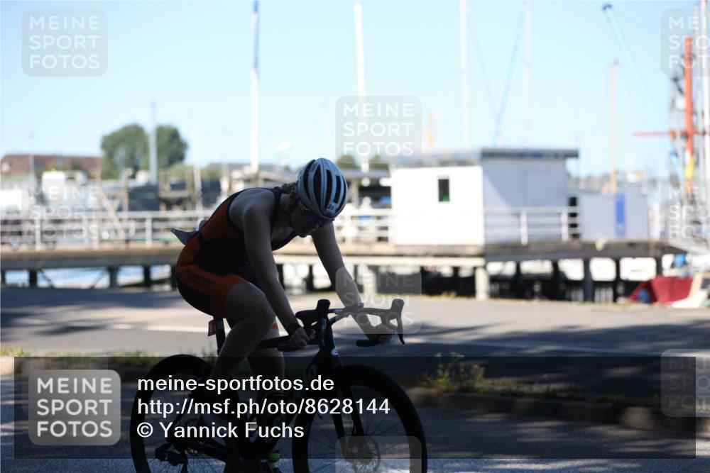 17.08.2025 - KN Förde Triathlon 2025 Yannick Fuchs http://msf.ph/oto/8628144 17.08.2025 15:04:40 Radfahren 21 meine-sportfotos.de