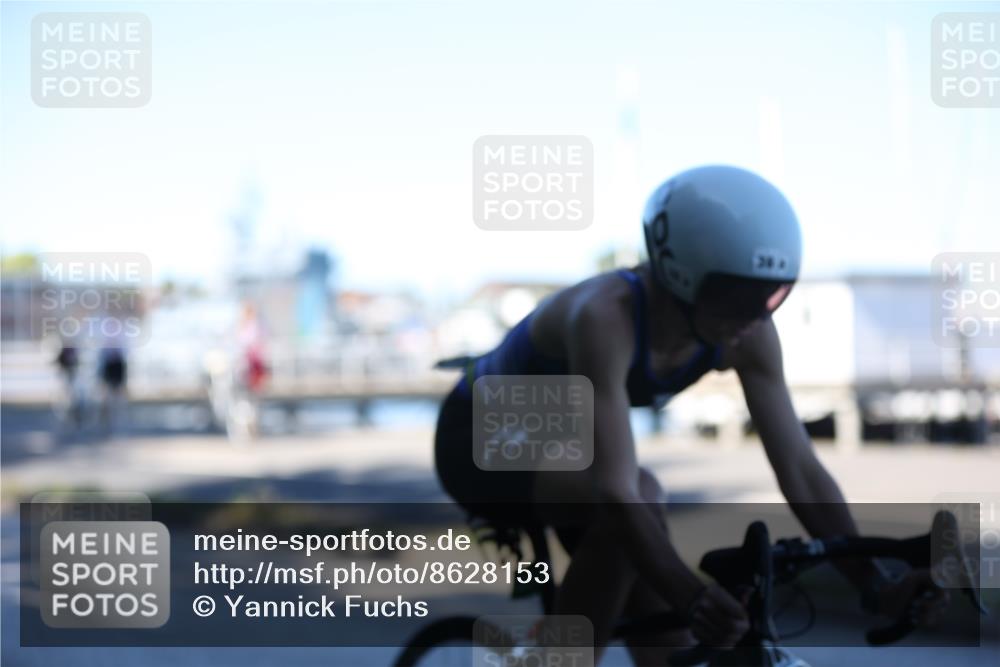 17.08.2025 - KN Förde Triathlon 2025 Yannick Fuchs http://msf.ph/oto/8628153 17.08.2025 15:05:25 Radfahren 20, 25, 36 meine-sportfotos.de