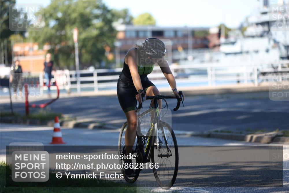 17.08.2025 - KN Förde Triathlon 2025 Yannick Fuchs http://msf.ph/oto/8628166 17.08.2025 15:06:25 Radfahren 34 meine-sportfotos.de