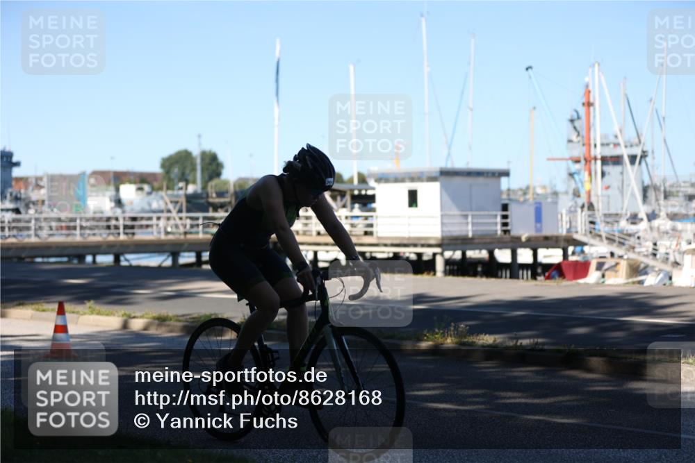17.08.2025 - KN Förde Triathlon 2025 Yannick Fuchs http://msf.ph/oto/8628168 17.08.2025 15:06:25 Radfahren 34 meine-sportfotos.de