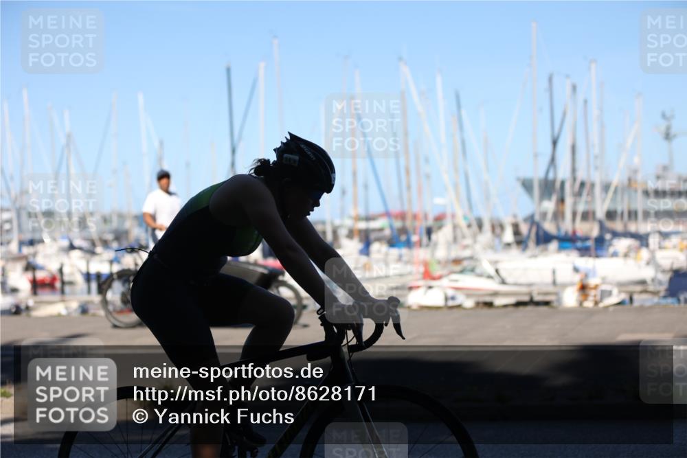 17.08.2025 - KN Förde Triathlon 2025 Yannick Fuchs http://msf.ph/oto/8628171 17.08.2025 15:06:26 Radfahren 34 meine-sportfotos.de