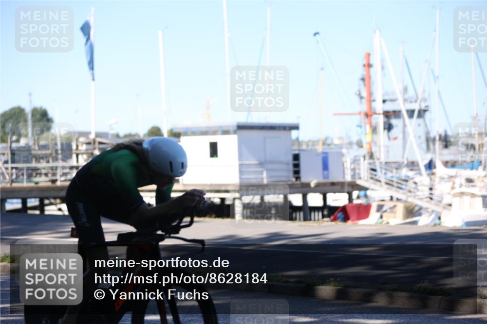 17.08.2025 - KN Förde Triathlon 2025 Yannick Fuchs http://msf.ph/oto/8628184 17.08.2025 15:18:28 Radfahren 6, 9 meine-sportfotos.de
