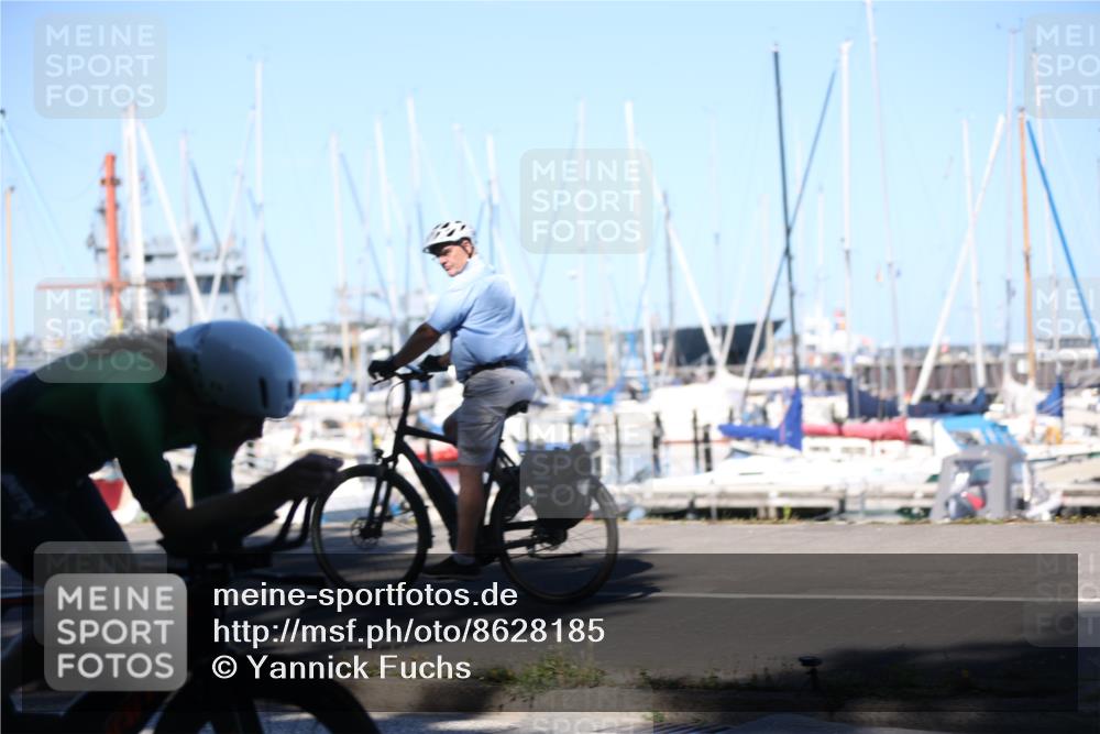 17.08.2025 - KN Förde Triathlon 2025 Yannick Fuchs http://msf.ph/oto/8628185 17.08.2025 15:18:29 Radfahren 6, 9 meine-sportfotos.de