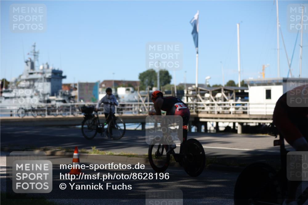 17.08.2025 - KN Förde Triathlon 2025 Yannick Fuchs http://msf.ph/oto/8628196 17.08.2025 15:19:18 Radfahren 2, 16, 2 meine-sportfotos.de