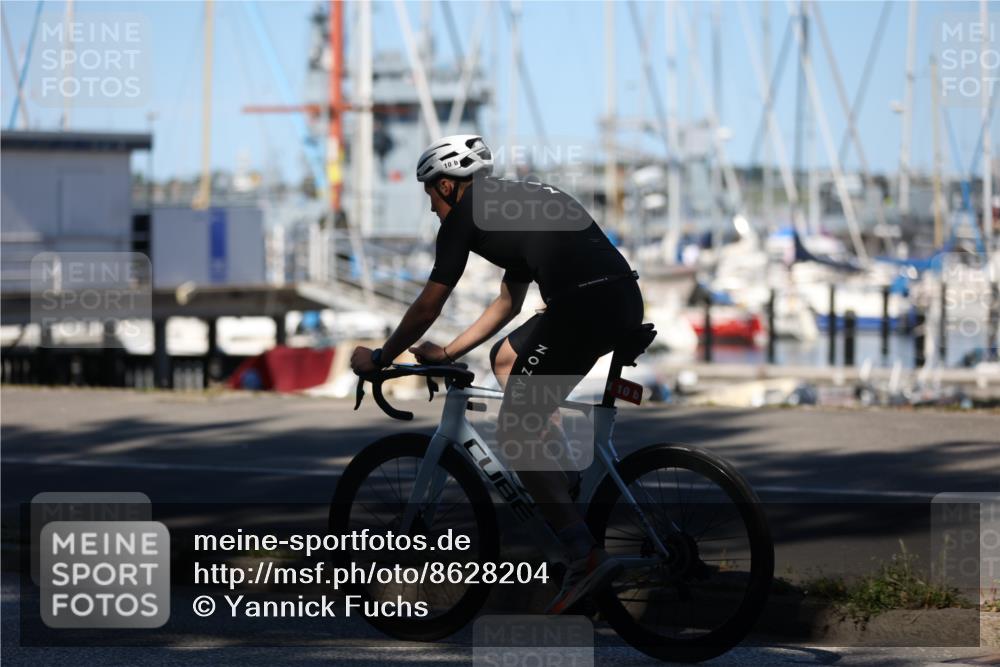 17.08.2025 - KN Förde Triathlon 2025 Yannick Fuchs http://msf.ph/oto/8628204 17.08.2025 15:19:32 Radfahren 10, 10 meine-sportfotos.de