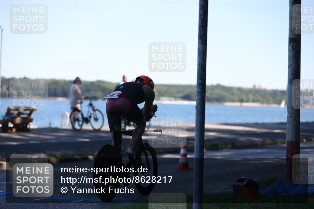 17.08.2025 - KN Förde Triathlon 2025 Yannick Fuchs http://msf.ph/oto/8628217 17.08.2025 15:20:41 Radfahren 2, 12 meine-sportfotos.de