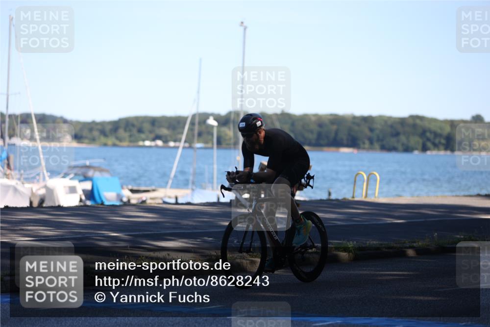 17.08.2025 - KN Förde Triathlon 2025 Yannick Fuchs http://msf.ph/oto/8628243 17.08.2025 15:21:09 Radfahren 7, 14, 15 meine-sportfotos.de