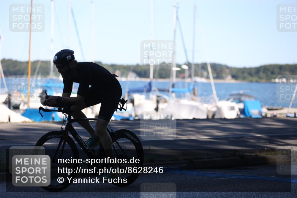 17.08.2025 - KN Förde Triathlon 2025 Yannick Fuchs http://msf.ph/oto/8628246 17.08.2025 15:21:09 Radfahren 7, 14, 15 meine-sportfotos.de