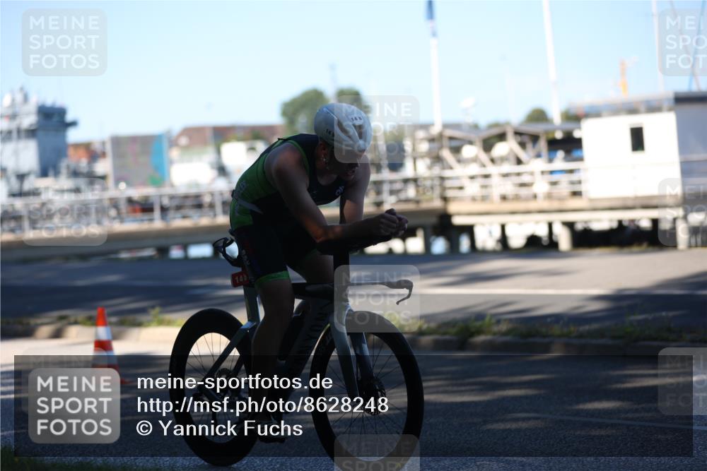 17.08.2025 - KN Förde Triathlon 2025 Yannick Fuchs http://msf.ph/oto/8628248 17.08.2025 15:21:18 Radfahren 14 meine-sportfotos.de