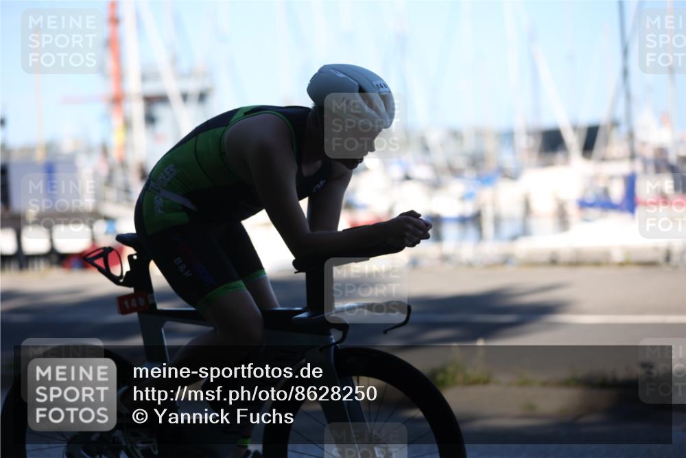 17.08.2025 - KN Förde Triathlon 2025 Yannick Fuchs http://msf.ph/oto/8628250 17.08.2025 15:21:19 Radfahren 14 meine-sportfotos.de