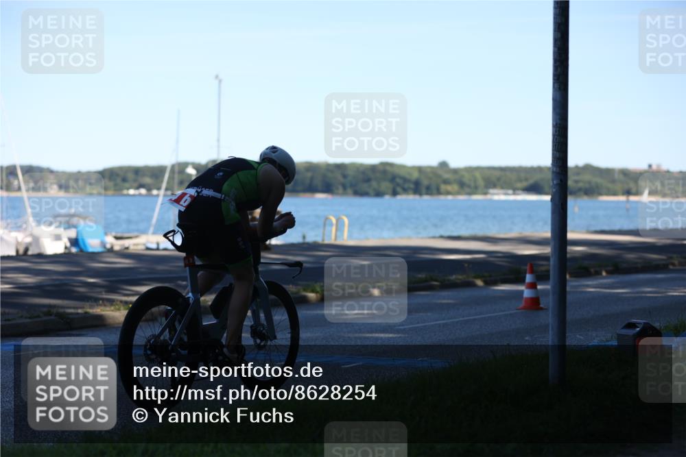 17.08.2025 - KN Förde Triathlon 2025 Yannick Fuchs http://msf.ph/oto/8628254 17.08.2025 15:21:20 Radfahren 14 meine-sportfotos.de