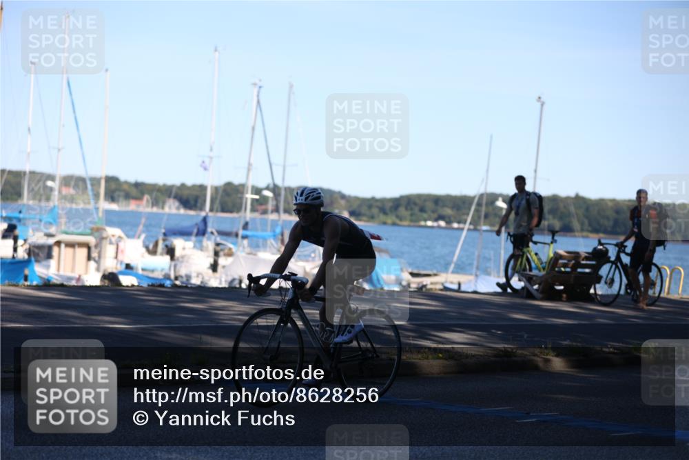 17.08.2025 - KN Förde Triathlon 2025 Yannick Fuchs http://msf.ph/oto/8628256 17.08.2025 15:21:53 Radfahren 4, 5, 8, 12 meine-sportfotos.de