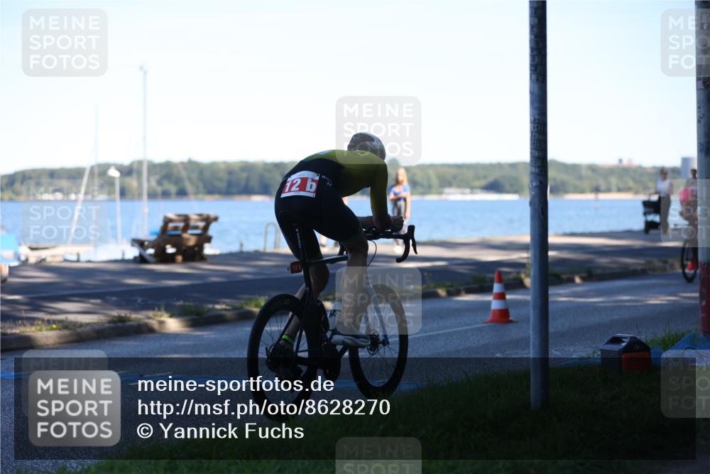 17.08.2025 - KN Förde Triathlon 2025 Yannick Fuchs http://msf.ph/oto/8628270 17.08.2025 15:22:02 Radfahren 8, 12, 5 meine-sportfotos.de