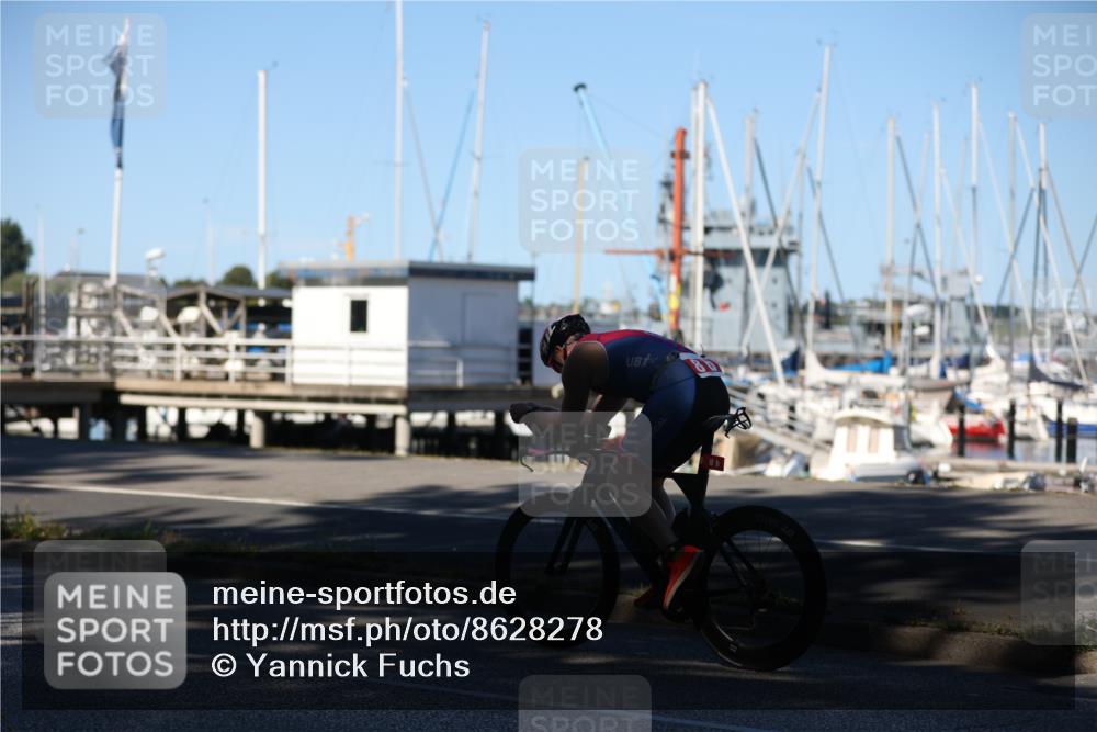 17.08.2025 - KN Förde Triathlon 2025 Yannick Fuchs http://msf.ph/oto/8628278 17.08.2025 15:22:05 Radfahren 8, 5, 8, 12 meine-sportfotos.de
