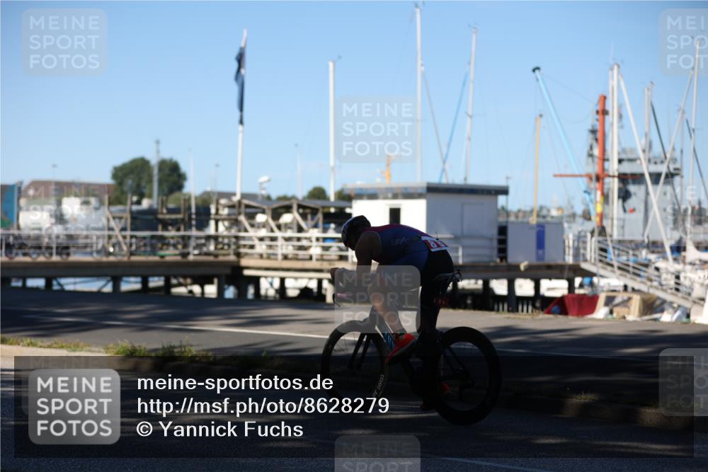 17.08.2025 - KN Förde Triathlon 2025 Yannick Fuchs http://msf.ph/oto/8628279 17.08.2025 15:22:05 Radfahren 8, 5, 8, 12 meine-sportfotos.de