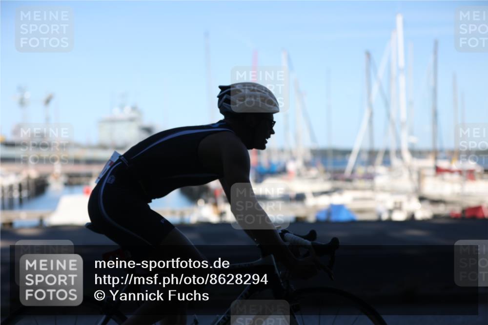 17.08.2025 - KN Förde Triathlon 2025 Yannick Fuchs http://msf.ph/oto/8628294 17.08.2025 15:23:27 Radfahren 4 meine-sportfotos.de