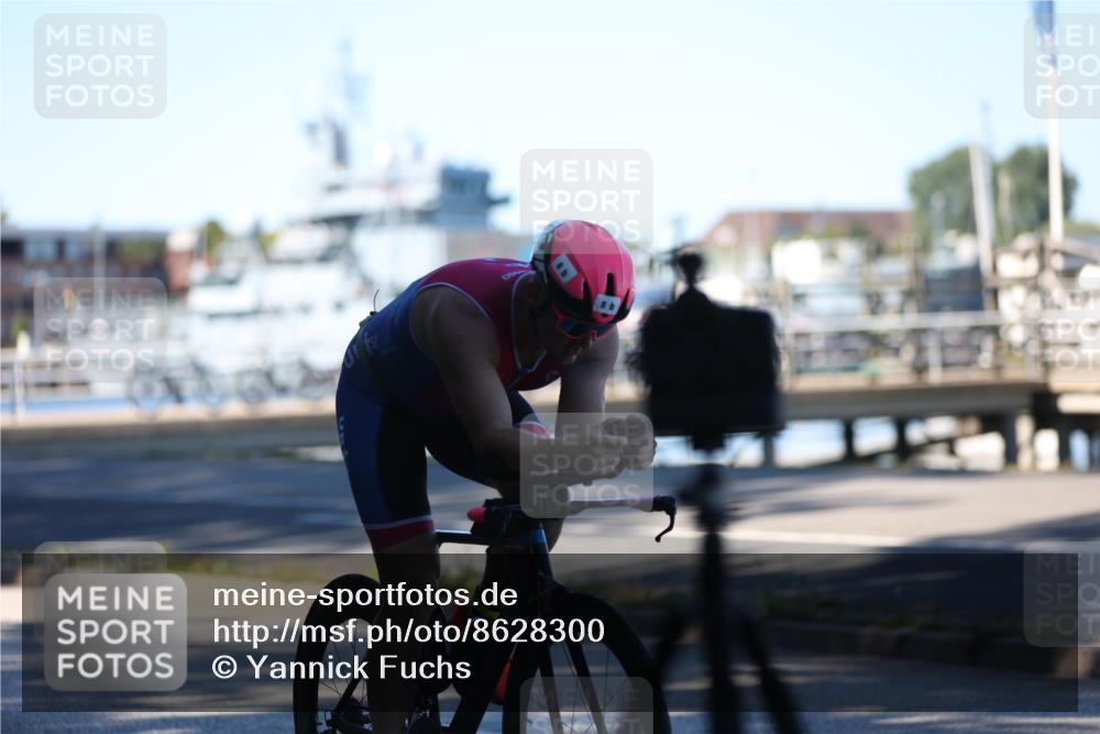 17.08.2025 - KN Förde Triathlon 2025 Yannick Fuchs http://msf.ph/oto/8628300 17.08.2025 15:23:42 Radfahren 8 meine-sportfotos.de