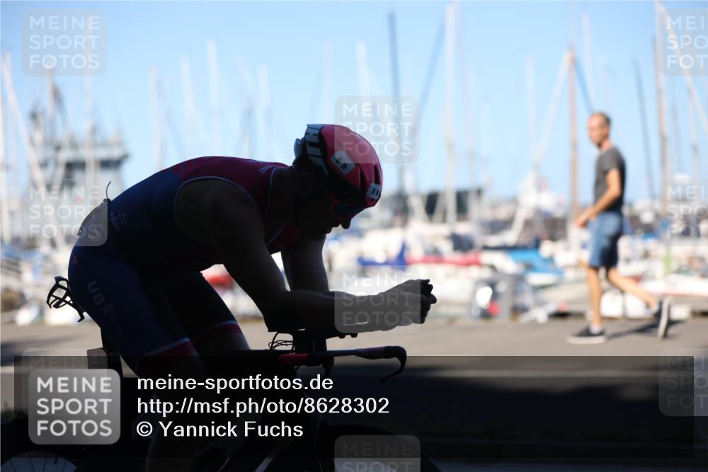 17.08.2025 - KN Förde Triathlon 2025 Yannick Fuchs http://msf.ph/oto/8628302 17.08.2025 15:23:42 Radfahren 8 meine-sportfotos.de