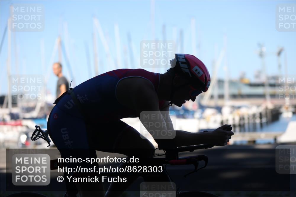 17.08.2025 - KN Förde Triathlon 2025 Yannick Fuchs http://msf.ph/oto/8628303 17.08.2025 15:23:43 Radfahren 8 meine-sportfotos.de