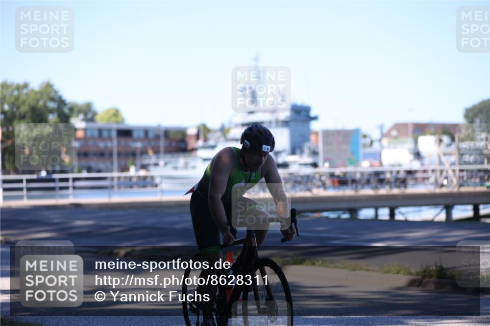 17.08.2025 - KN Förde Triathlon 2025 Yannick Fuchs http://msf.ph/oto/8628311 17.08.2025 15:25:48 Radfahren 3 meine-sportfotos.de