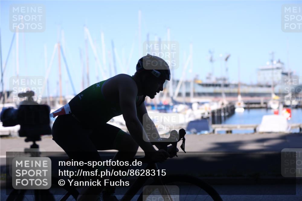 17.08.2025 - KN Förde Triathlon 2025 Yannick Fuchs http://msf.ph/oto/8628315 17.08.2025 15:25:48 Radfahren 3 meine-sportfotos.de