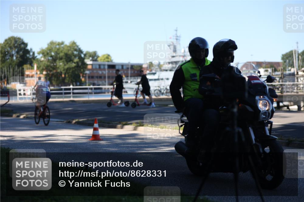 17.08.2025 - KN Förde Triathlon 2025 Yannick Fuchs http://msf.ph/oto/8628331 17.08.2025 15:26:27 Radfahren 13, 31 meine-sportfotos.de