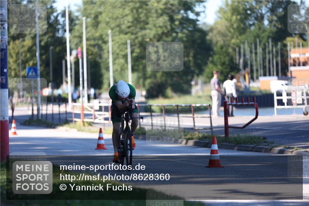 17.08.2025 - KN Förde Triathlon 2025 Yannick Fuchs http://msf.ph/oto/8628360 17.08.2025 15:29:31 Radfahren 35 meine-sportfotos.de