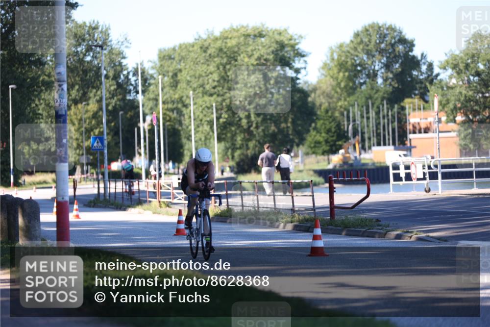 17.08.2025 - KN Förde Triathlon 2025 Yannick Fuchs http://msf.ph/oto/8628368 17.08.2025 15:29:50 Radfahren 22 meine-sportfotos.de