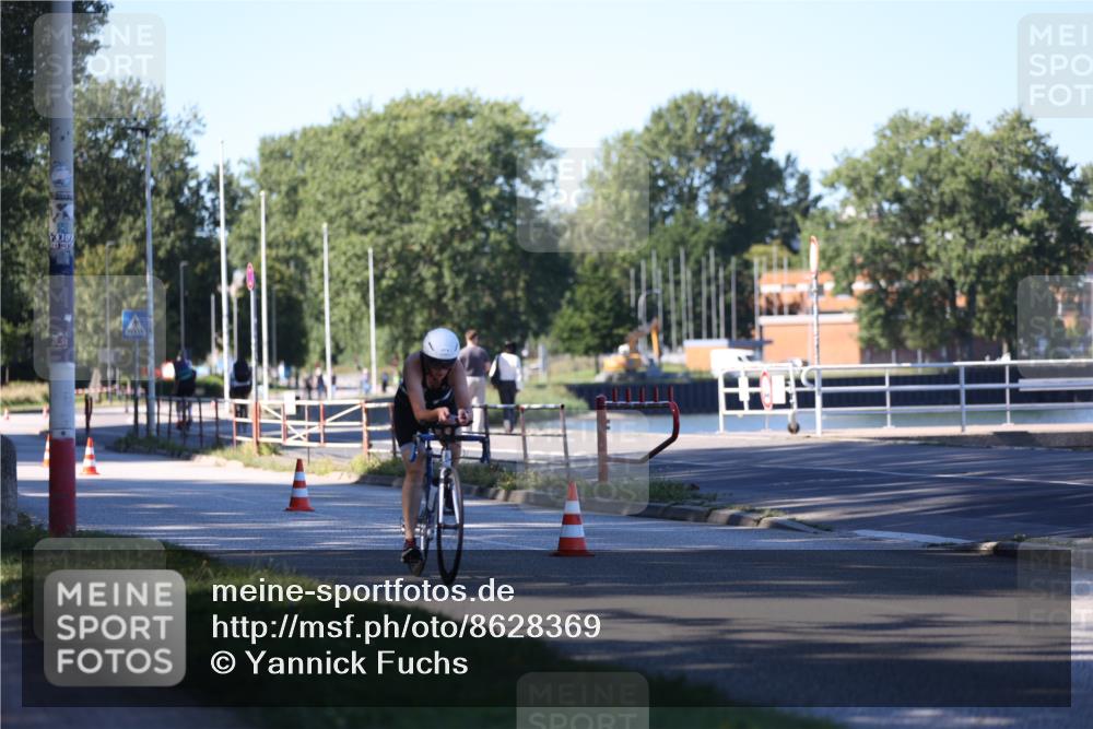 17.08.2025 - KN Förde Triathlon 2025 Yannick Fuchs http://msf.ph/oto/8628369 17.08.2025 15:29:51 Radfahren 22 meine-sportfotos.de