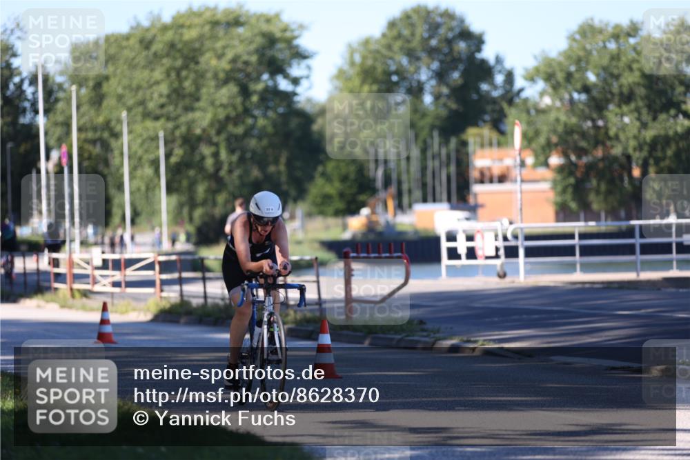 17.08.2025 - KN Förde Triathlon 2025 Yannick Fuchs http://msf.ph/oto/8628370 17.08.2025 15:29:51 Radfahren 22 meine-sportfotos.de