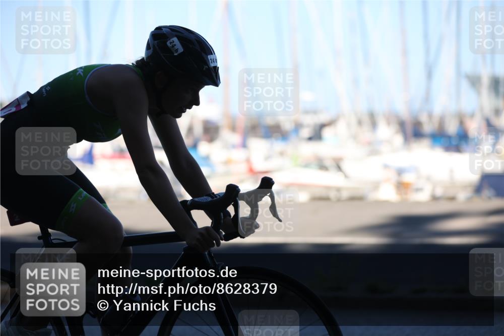 17.08.2025 - KN Förde Triathlon 2025 Yannick Fuchs http://msf.ph/oto/8628379 17.08.2025 15:30:02 Radfahren 18, 24, 27, 22 meine-sportfotos.de