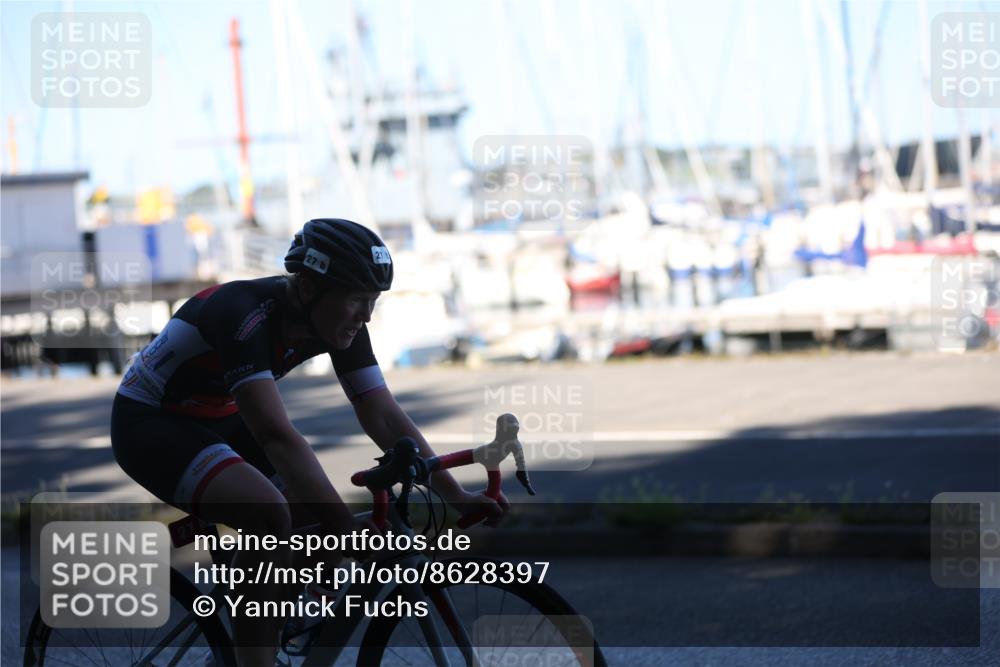 17.08.2025 - KN Förde Triathlon 2025 Yannick Fuchs http://msf.ph/oto/8628397 17.08.2025 15:31:47 Radfahren 18, 27, 30 meine-sportfotos.de
