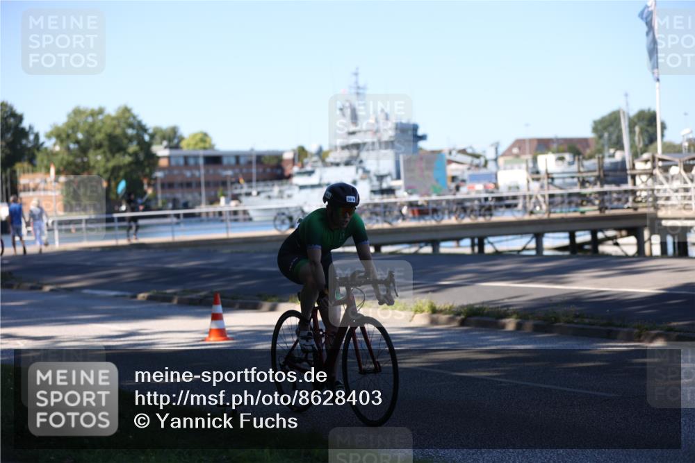 17.08.2025 - KN Förde Triathlon 2025 Yannick Fuchs http://msf.ph/oto/8628403 17.08.2025 15:31:55 Radfahren 30, 27 meine-sportfotos.de