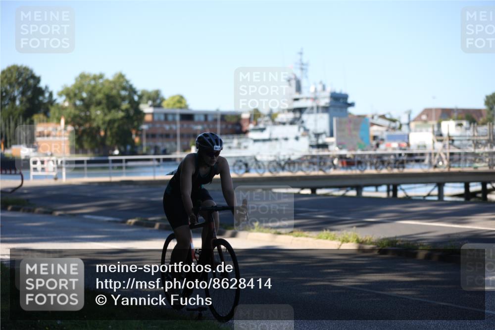17.08.2025 - KN Förde Triathlon 2025 Yannick Fuchs http://msf.ph/oto/8628414 17.08.2025 15:33:08 Radfahren 20, 29, 36 meine-sportfotos.de