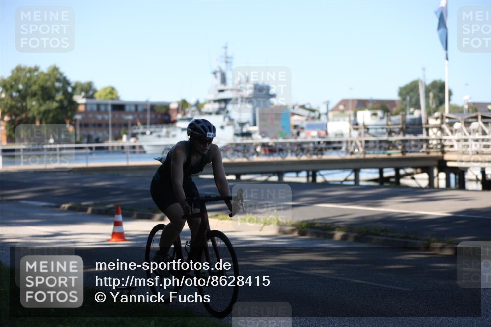 17.08.2025 - KN Förde Triathlon 2025 Yannick Fuchs http://msf.ph/oto/8628415 17.08.2025 15:33:08 Radfahren 20, 29, 36 meine-sportfotos.de