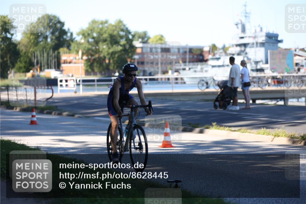 17.08.2025 - KN Förde Triathlon 2025 Yannick Fuchs http://msf.ph/oto/8628445 17.08.2025 15:34:25 Radfahren 23 meine-sportfotos.de