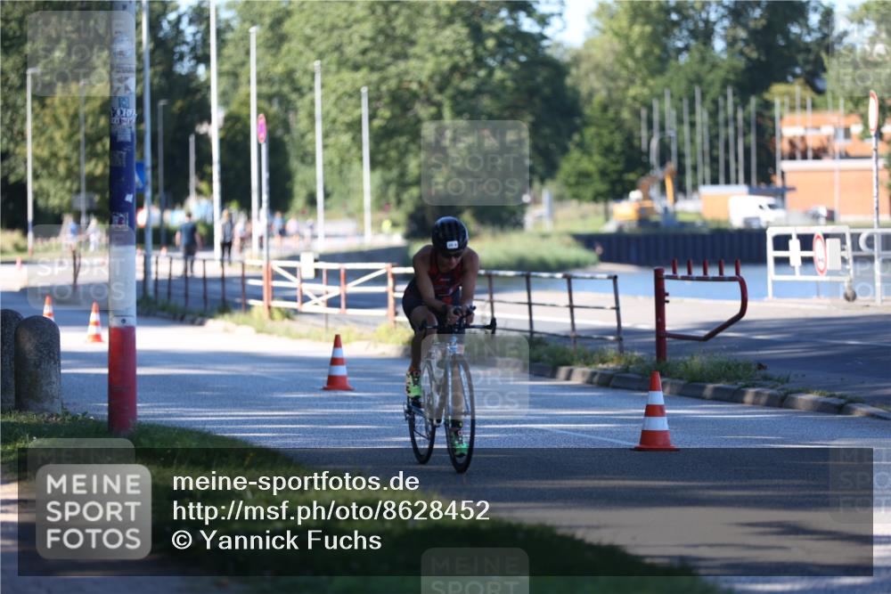 17.08.2025 - KN Förde Triathlon 2025 Yannick Fuchs http://msf.ph/oto/8628452 17.08.2025 15:34:40 Radfahren 20, 34 meine-sportfotos.de