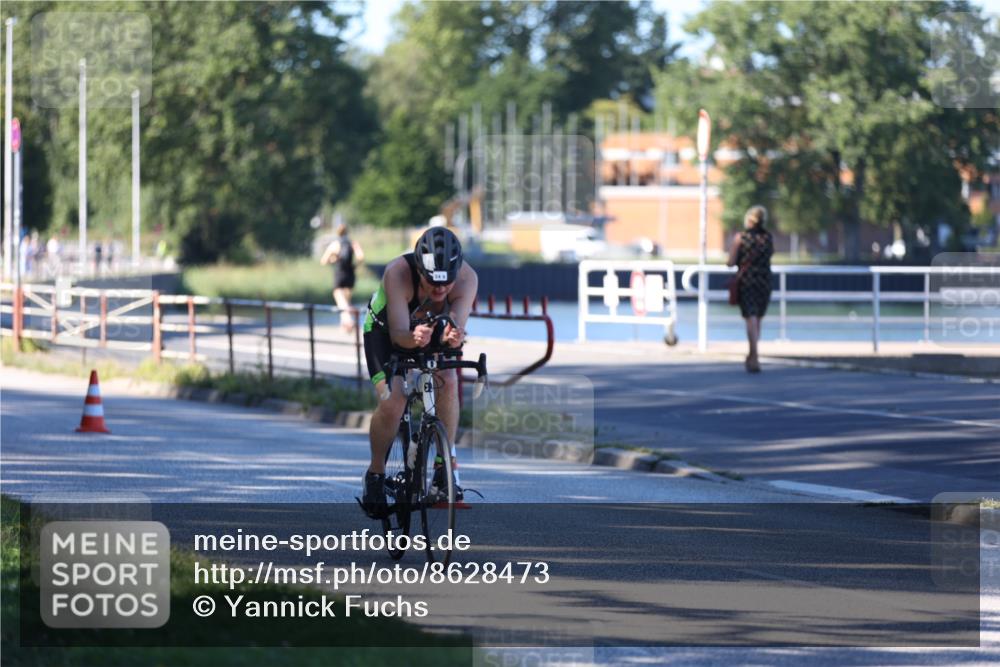 17.08.2025 - KN Förde Triathlon 2025 Yannick Fuchs http://msf.ph/oto/8628473 17.08.2025 15:36:21 Radfahren 34 meine-sportfotos.de