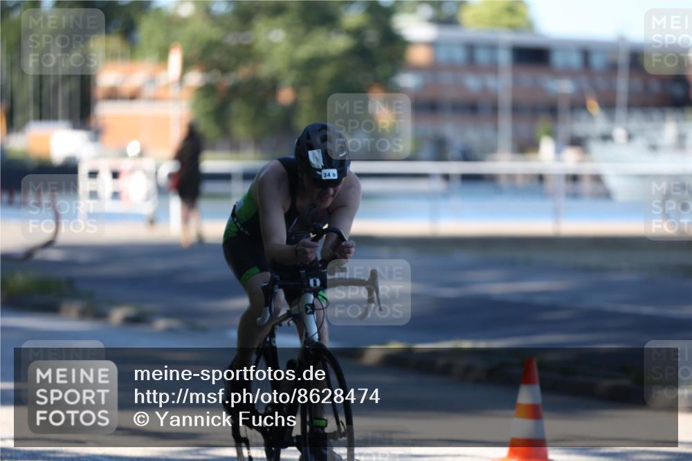 17.08.2025 - KN Förde Triathlon 2025 Yannick Fuchs http://msf.ph/oto/8628474 17.08.2025 15:36:22 Radfahren 34 meine-sportfotos.de