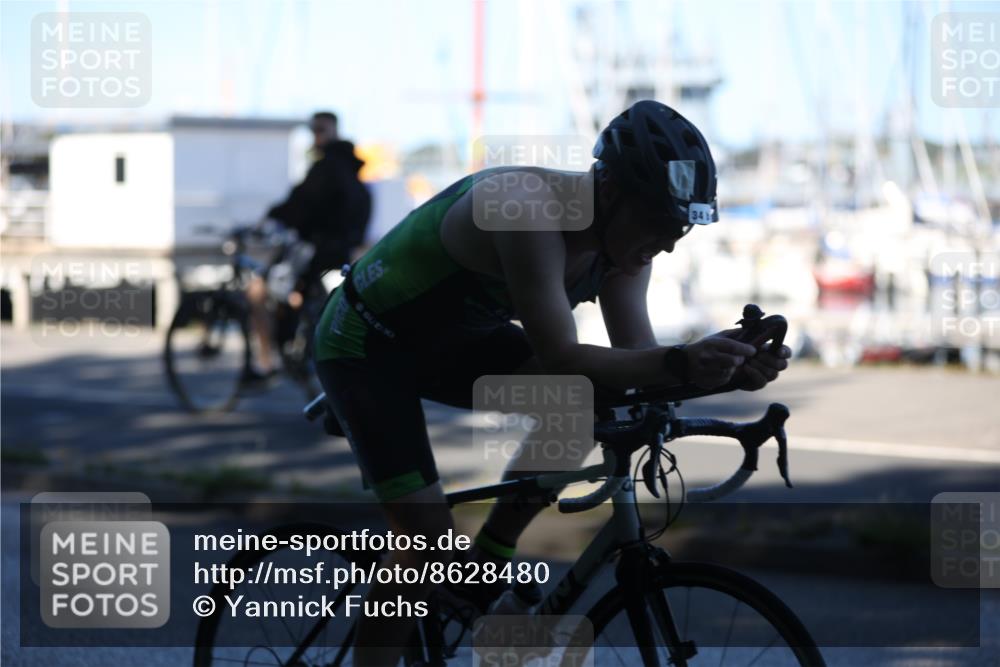 17.08.2025 - KN Förde Triathlon 2025 Yannick Fuchs http://msf.ph/oto/8628480 17.08.2025 15:36:23 Radfahren 34 meine-sportfotos.de