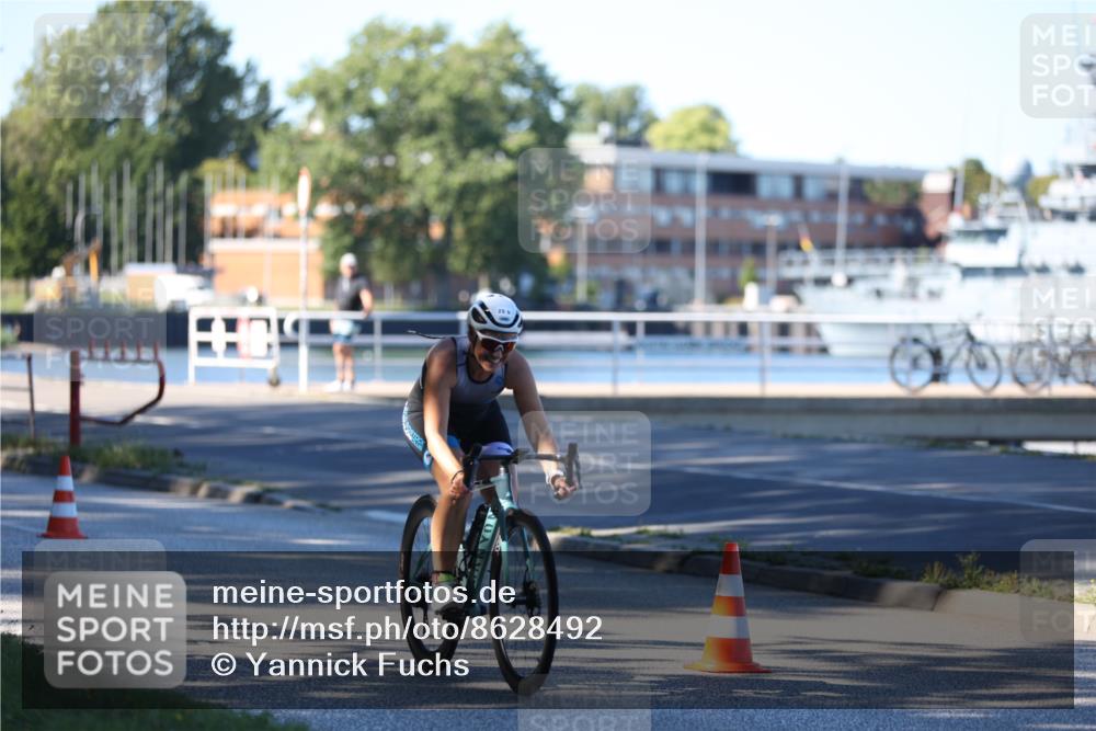 17.08.2025 - KN Förde Triathlon 2025 Yannick Fuchs http://msf.ph/oto/8628492 17.08.2025 15:37:08 Radfahren 25 meine-sportfotos.de