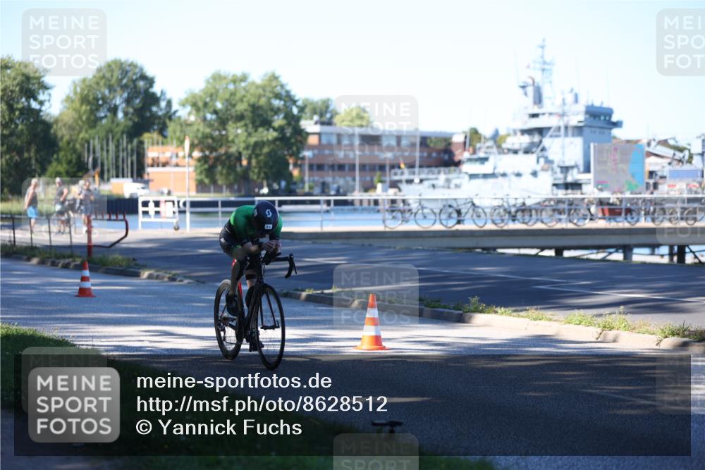 17.08.2025 - KN Förde Triathlon 2025 Yannick Fuchs http://msf.ph/oto/8628512 17.08.2025 15:40:55 Radfahren 9 meine-sportfotos.de