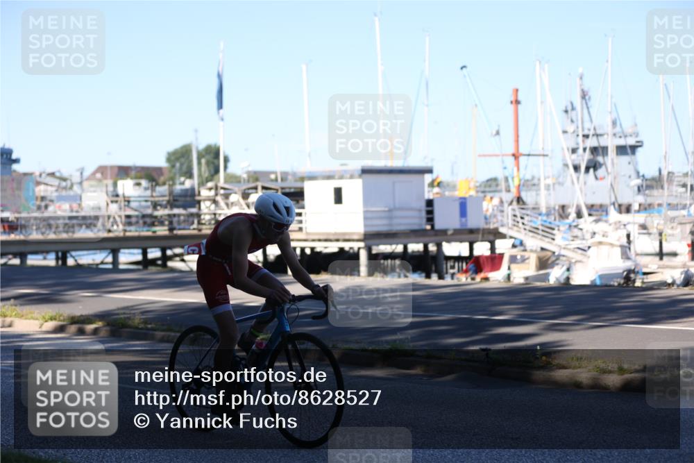 17.08.2025 - KN Förde Triathlon 2025 Yannick Fuchs http://msf.ph/oto/8628527 17.08.2025 15:41:43 Radfahren 16 meine-sportfotos.de