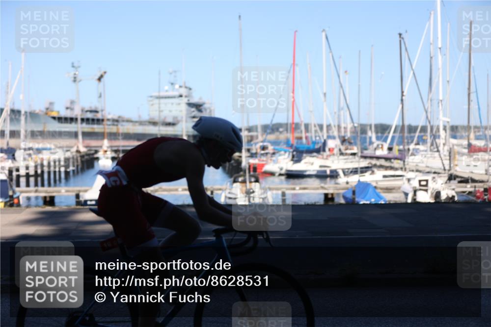 17.08.2025 - KN Förde Triathlon 2025 Yannick Fuchs http://msf.ph/oto/8628531 17.08.2025 15:41:44 Radfahren 16 meine-sportfotos.de