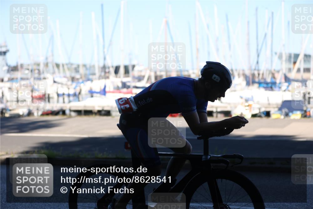 17.08.2025 - KN Förde Triathlon 2025 Yannick Fuchs http://msf.ph/oto/8628541 17.08.2025 15:44:30 Radfahren 6 meine-sportfotos.de