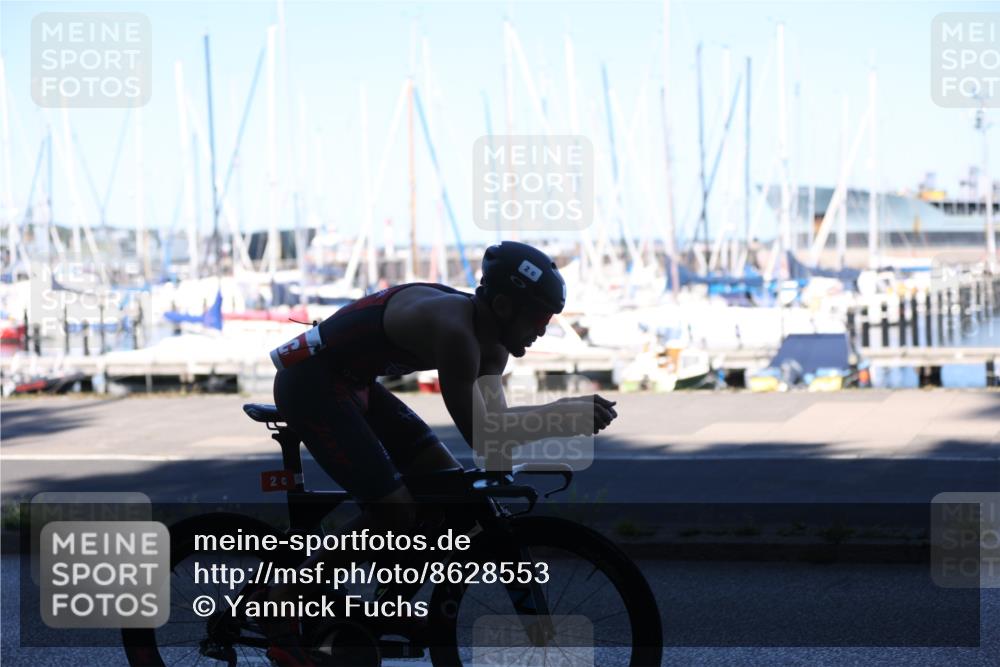 17.08.2025 - KN Förde Triathlon 2025 Yannick Fuchs http://msf.ph/oto/8628553 17.08.2025 15:45:11 Radfahren 2, 10 meine-sportfotos.de