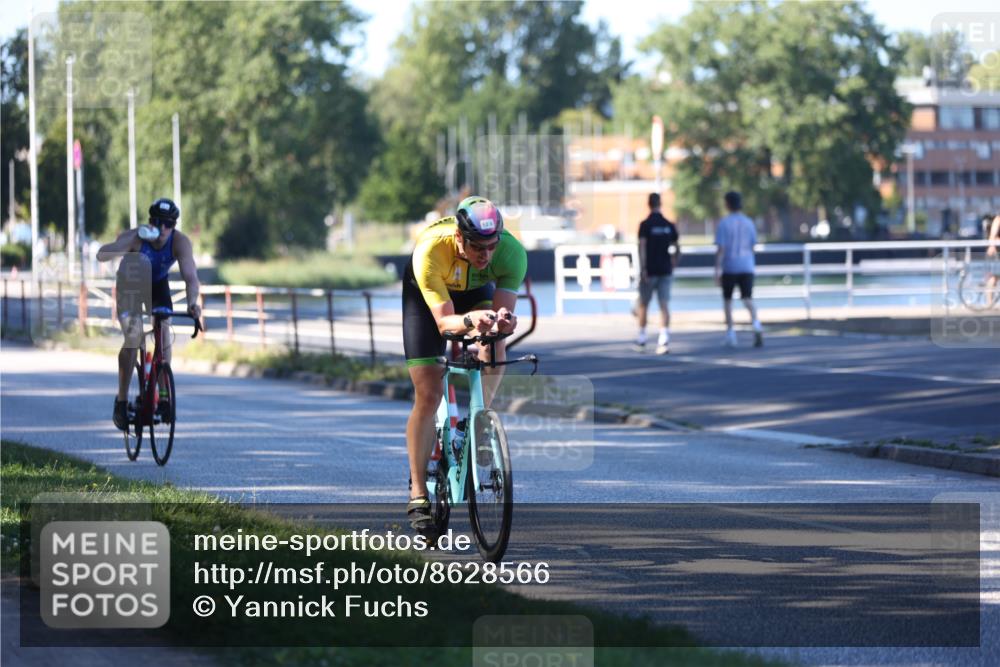 17.08.2025 - KN Förde Triathlon 2025 Yannick Fuchs http://msf.ph/oto/8628566 17.08.2025 15:47:41 Radfahren 11, 12, 15 meine-sportfotos.de