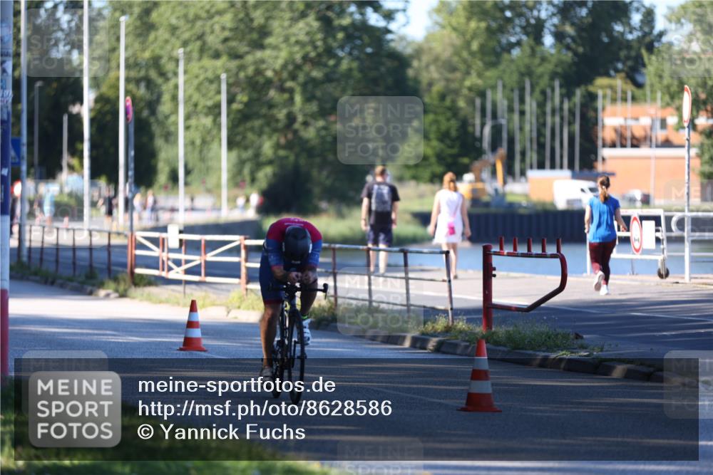 17.08.2025 - KN Förde Triathlon 2025 Yannick Fuchs http://msf.ph/oto/8628586 17.08.2025 15:50:23 Radfahren 8 meine-sportfotos.de